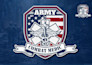 craft custom vintage, military logo and badge patch design